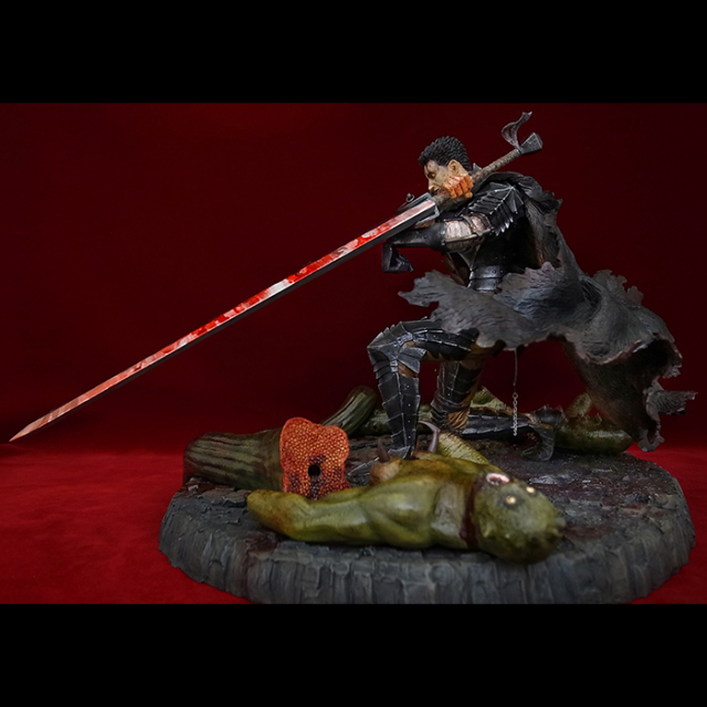 ガッツ大砲斬り 1/6 スケール2016Ver ブラックリペイント ※完売