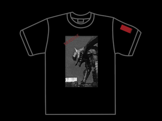 ベルセルク　Tシャツ　半袖　着用イメージ