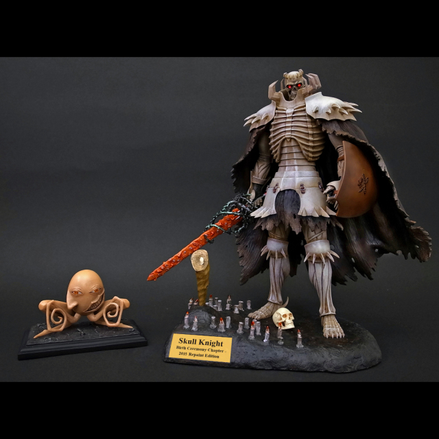 髑髏の騎士』生誕祭の章 白骨リペイントモデル 【完璧な世界の卵付】