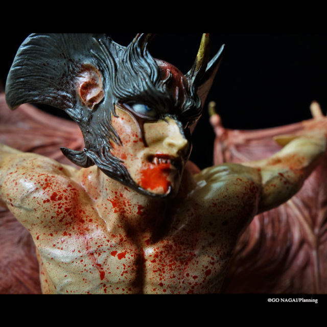 デビルマン 1/1ヘッド モビーディック フィギュア リペイント F448