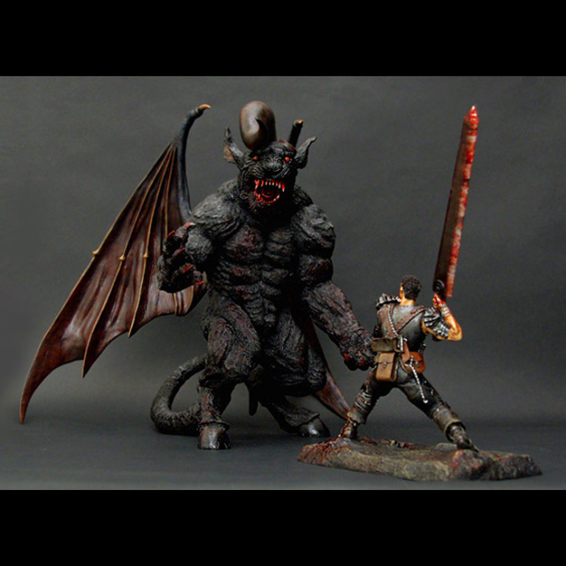 超レア　ART OF WAR BERSERK ZODDO フィギュア Guts vs Zodd 2013Ver ※完売
