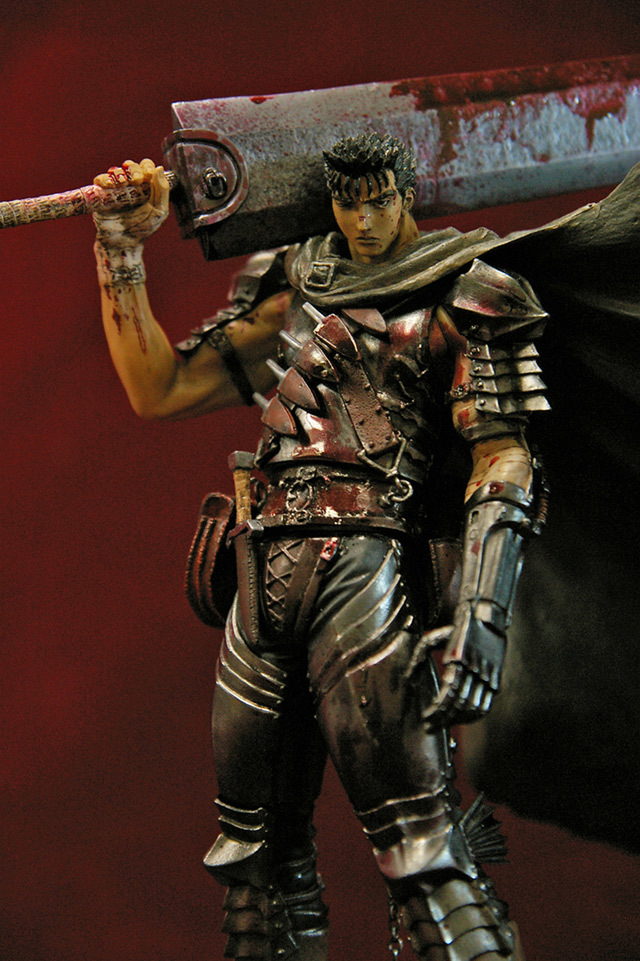 『ガッツ 黒い剣士(PVC)』限定版　血しぶき彩色　※完売