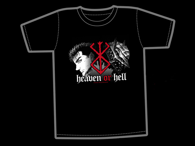 Tシャツ Heaven or hell (Guts)　※締切