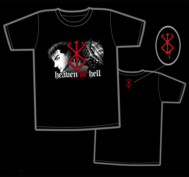 Tシャツ Heaven or hell (Guts) ※締切