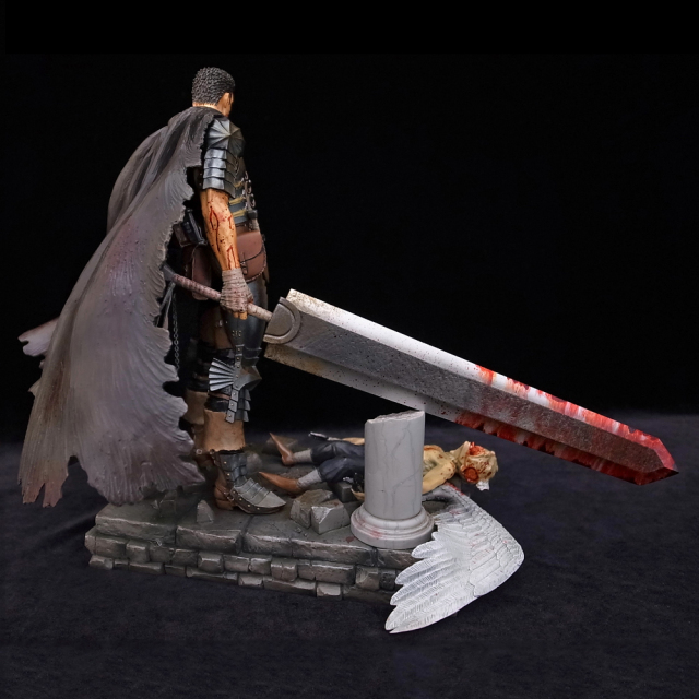ベルセルク　ART OF WAR 生誕祭の章　限定I　 (使徒の死体付ベース) 黒い剣士 生誕祭の章 限定I (使徒の死体付ベース)