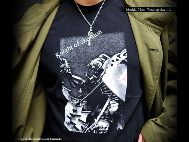 ベルセルク　Tシャツ　半袖　着用イメージ