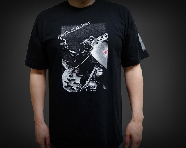 「髑髏の騎士」　半袖Tシャツ－ART OF WARオリジナルデザイン－