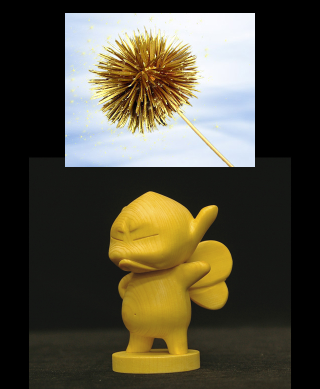 『くりパックアングリー』～ひのき材～金いがぐり　※完売