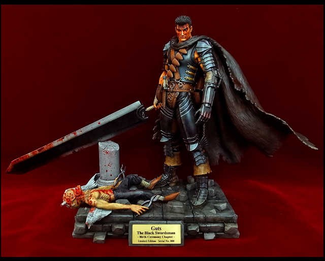 ベルセルク　ART OF WAR 生誕祭の章　限定I　 (使徒の死体付ベース) 黒い剣士 生誕祭の章 限定I (使徒の死体付ベース) ※完売