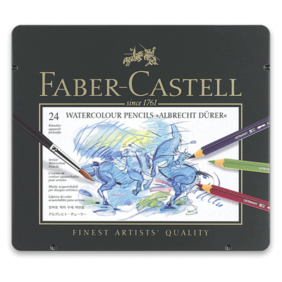 ファーバーカステル　アルブレヒト デューラー水彩色鉛筆・24色セット