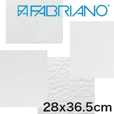 ファブリアーノ水彩紙 10枚セット（アルティスティコ エクストラホワイト・300g/m2・28x36.5cm）