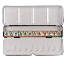 オールドホランド水彩絵具・ハーフパン12色セット