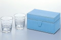 ペアロックグラスセット　コニカルカット　＜SALE＞