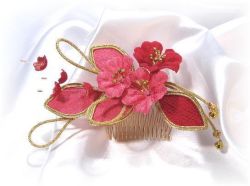 S-2002 コームタイプ和装髪飾り