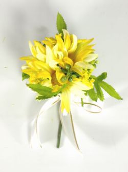 デイジーブーケコサージュ（イエロー）