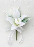 カトレアの手作りコサージュキット（ホワイト）