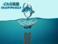 イルカ風鈴（ウィンドチャイム）