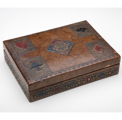 アンティークトランプケース