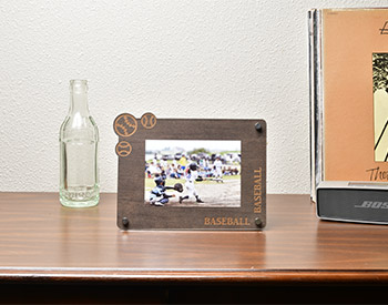 木製フレームバスケ