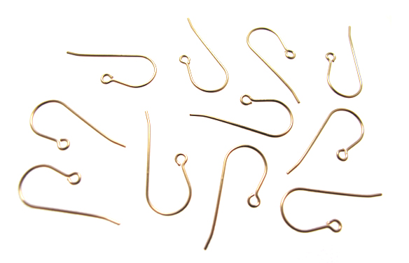 フレンチフックピアス【B】「14kgf（ゴールドフィルド）」（50ペア/100個）