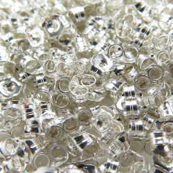 シルバーSV925パーツ/ピアスキャッチ（4.7mm×5.4mm）（12個）
