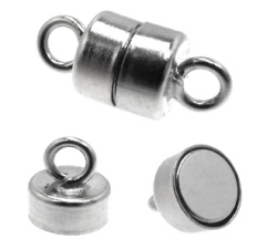 シルバー925/マグネットクラスプ4mm （50個）