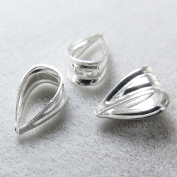 シルバーパーツ925/バチカン【B】【6.5mm×3.0mm】（30個）