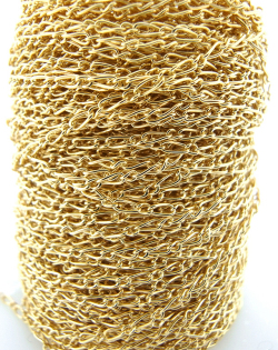 ゴールドフィルド・フィガロチェーン（1.5mm）50cm「14kgf」【B】（1本）