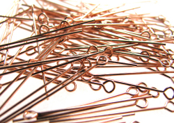 ローズ（ピンク）ゴールドフィルド・9ピン【0.5mm×50mm】「14kgf」（30本）