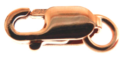 ローズゴールドフィルド・ロブスタークラスプ4.5×12mm「14kgf」（1個）