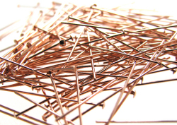 ローズ（ピンク）ゴールドフィルド・Ｔピン【0.5mm×12mm】「14kgf」（1.17g入/約50本相当）