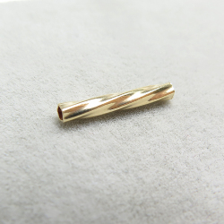 14kgfチューブ（ツイスト/ストレート）（2.0mm×13mm）（ゴールドフィルド）（25個）