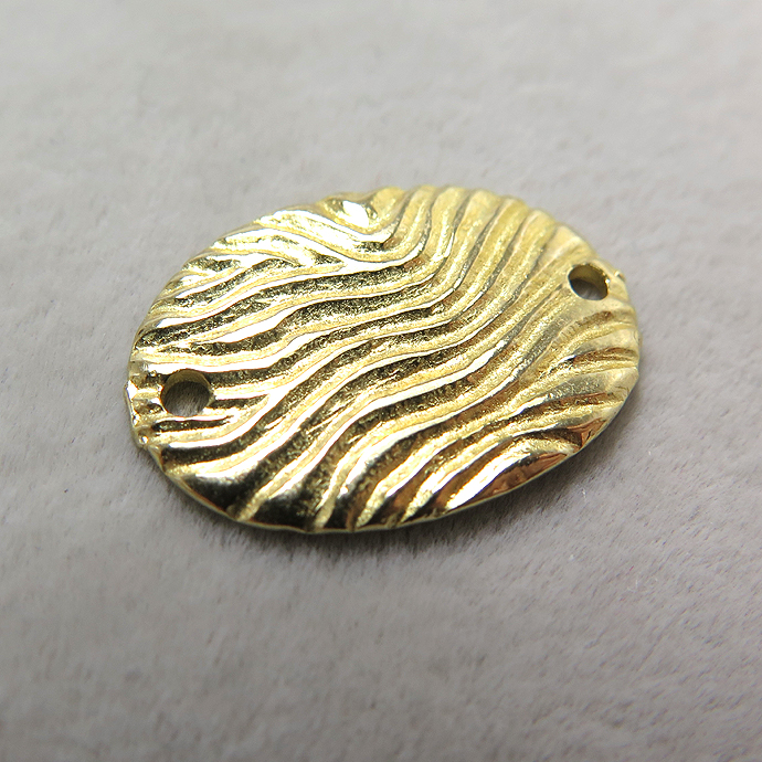 リンク【B】（18mm×13mm）（真鍮ブラス・ゴールドカラー）（25個）