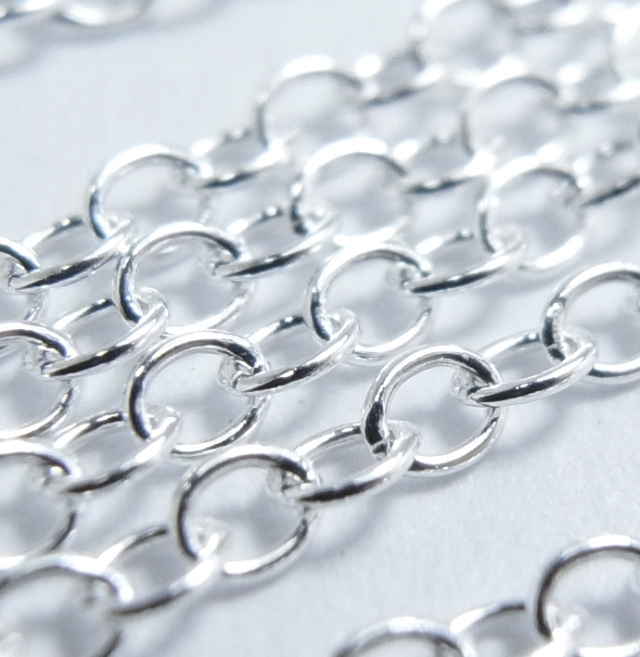 ネックレス　銀色　45センチ　（まさ） Magine ネックレス SILVER 925 スターリング シルバー 甲丸