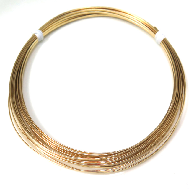 14kgfワイヤー ハーフラウンド （ハーフハード）【0.64mm×1メートル  