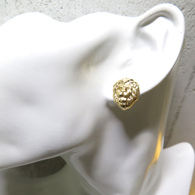 確認用ページ ディスクモチーフ たくらみ ゴールドピアス 14kgf