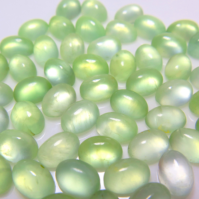 パワーストーン　天然石　ルース　プレナイト　16g　No.821 パワーストーン天然石ルースプレナイト16gNo.821