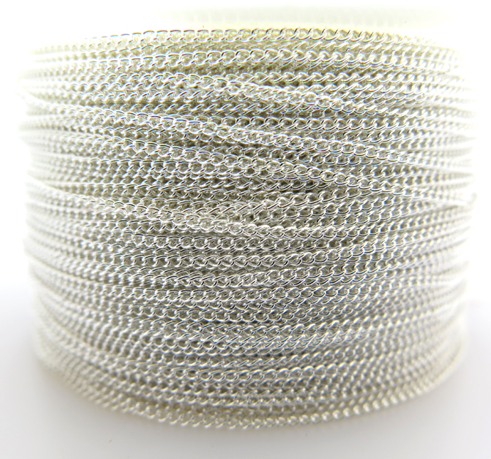シルバーチェーン/丸喜平1.1mm「SV925」（10センチ）（1本）