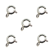 シルバーパーツ925/引き輪5mm（オープン・タイプ） 15個