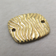 リンク【A】（15mm×13mm）（真鍮ブラス・ゴールドカラー）（5個）