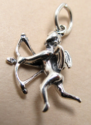 スターリングシルバー925/チャーム（キューピッド）（1個）