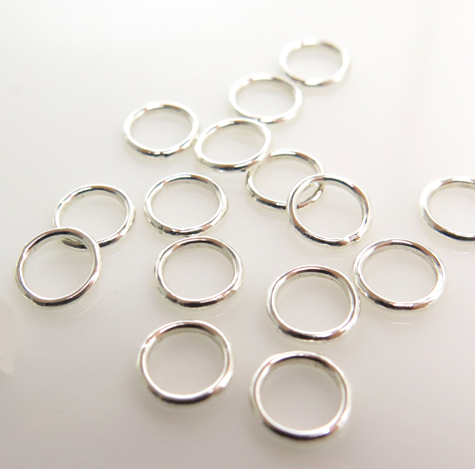シルバー アクセサリーパーツ SV925 /丸カン クローズ【3mm×0.64mm】（250個）
