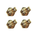 ピアスキャッチ（5.3mm×4mm）「ゴールドフィルド・14kgf」（8ペア）