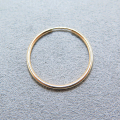 フープピアス（チューブ/1.25mm）24mm「14kgf（ゴールドフィルド）」（1個）