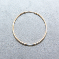 フープピアス（チューブ/1.25mm）30mm「14kgf（ゴールドフィルド）」（1個）