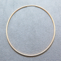 フープピアス（チューブ/1.25mm）50mm「14kgf（ゴールドフィルド）」（1個）
