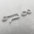 シルバー925パーツ/フック（14mm＋9mm）（5個）
