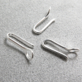 シルバー925パーツ/フック（15mm×1.6mm）（2個）