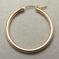 フープピアス（チューブ）29mm「14kgf（ゴールドフィルド）」（1個）