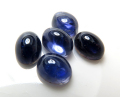 天然石ルース（裸石）・アイオライト/カボション（オーバル）【8×6mm】（2個）